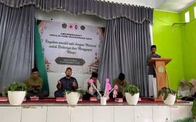 MAN 1 Parigi Peringati Maulid Nabi Muhammad SAW