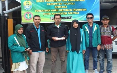 MAN 1 Parigi Serahkan Bantuan Untuk Korban Kebakaran Toli Toli