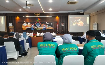 MAN 1 PARIGI Mengikuti Bettel Of Statistik 2025