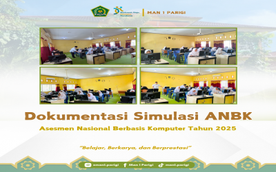 MAN 1 Parigi Melaksanakan Simulasi ANBK